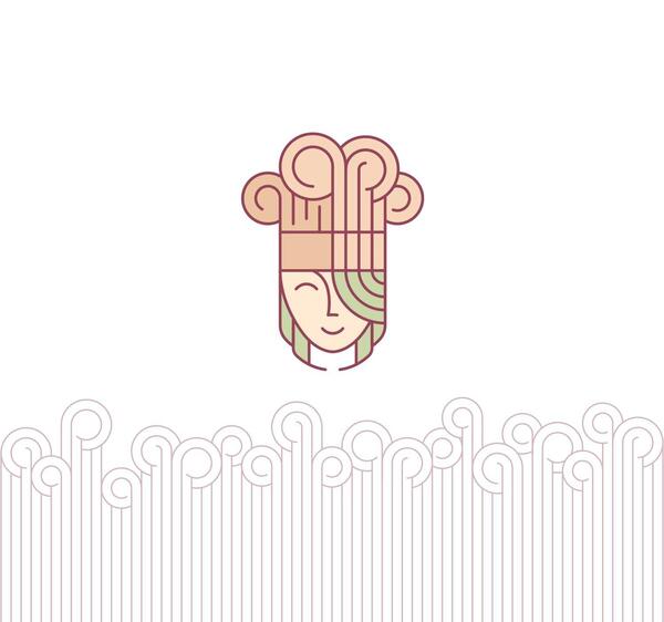 عکس طراحی لوگوی آشپزی