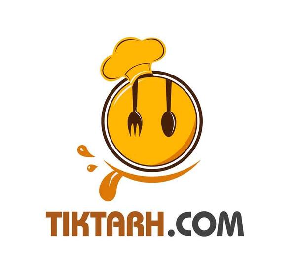 عکس طراحی لوگوی آشپزی