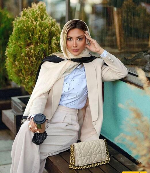 عکس مینا مختاری همسر بهرام رادان