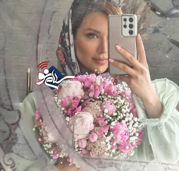 عکس مینا مختاری همسر بهرام رادان