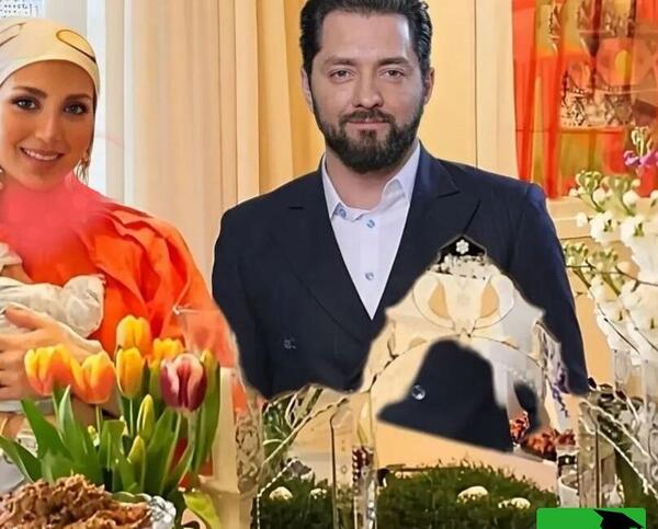 عکس مینا مختاری همسر بهرام رادان