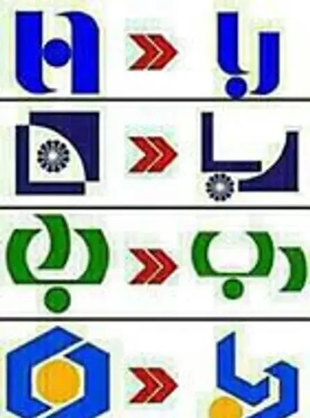 عکس لوگوي بانك ها
