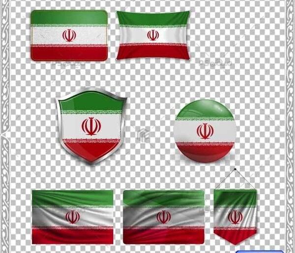 عکس لوگوی پرچم ایران png