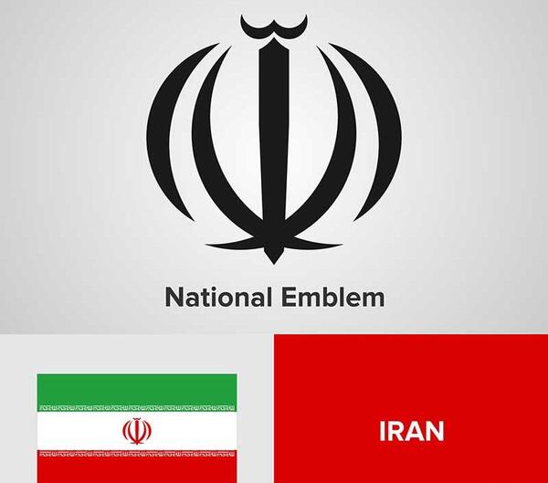 عکس لوگوی خام پرچم ایران