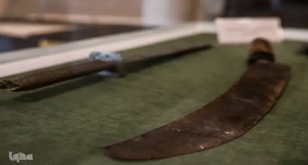 شمشیر عکس واقعی مختار در موزه