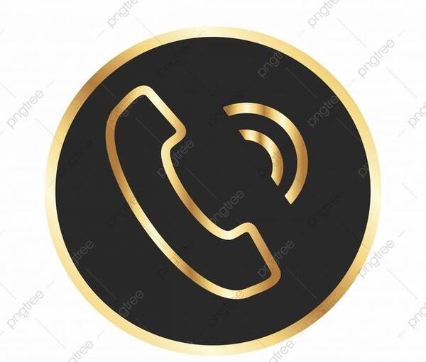 عکس لوگوی تلفن طلایی