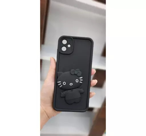 عکس قاب گوشی مشکی ساده
