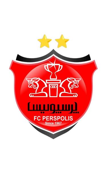 عکس لوگوی جدید پرسپولیس با دو ستاره