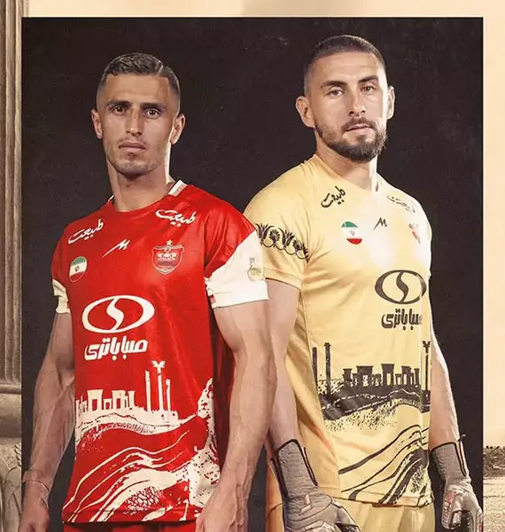 عکس لوگوی جدید تیم پرسپولیس