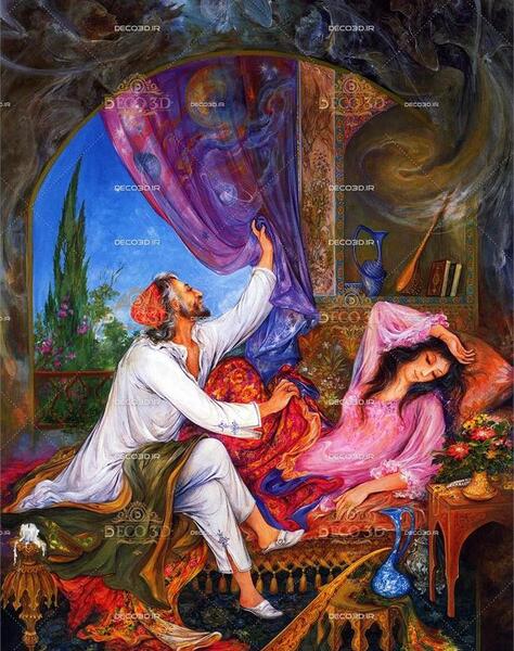 عکس مینیاتور عاشقانه