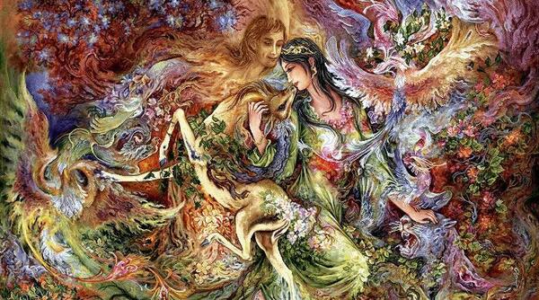 عکس مینیاتور عاشقانه