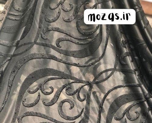 عکس پارچه چادر مشکی ساده