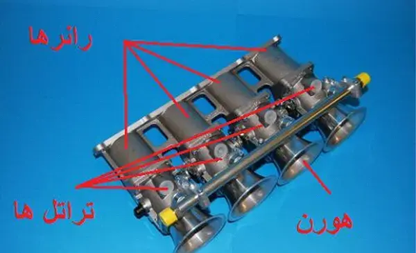 عکس منیفولد هوا پراید