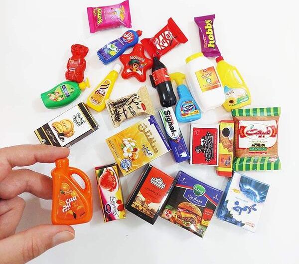 عکس وسایل مینیاتوری کیوت