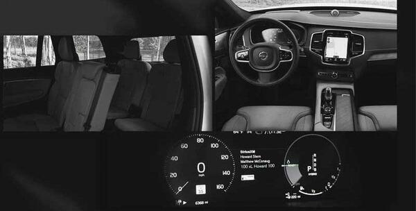 عکس داخل ولوو xc90