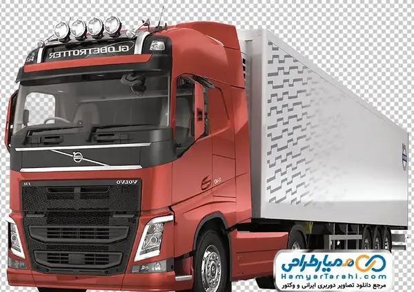 عکس تریلی ولوو برای تصویر زمینه