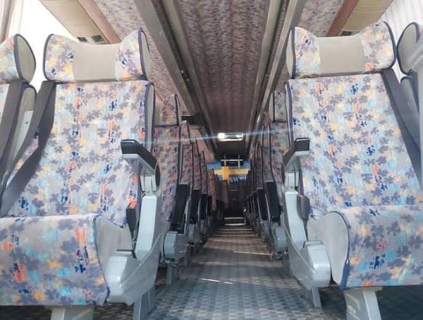 عکس داخل اتوبوس ولوو بی 9