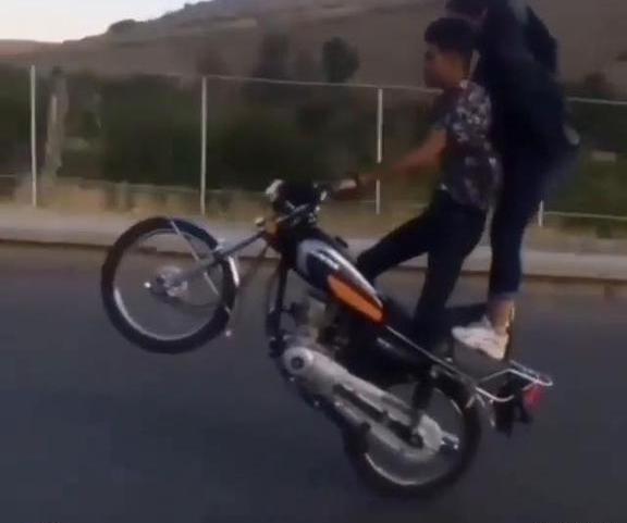 عکس تک چرخ موتور هوندا