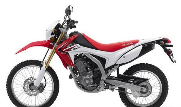 عکس موتور تریل 250 هوندا