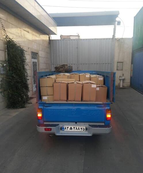 عکس نیسان بار زده