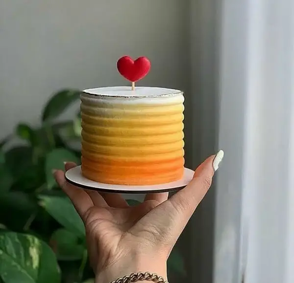 عکس مینی کیک ساده و شیک