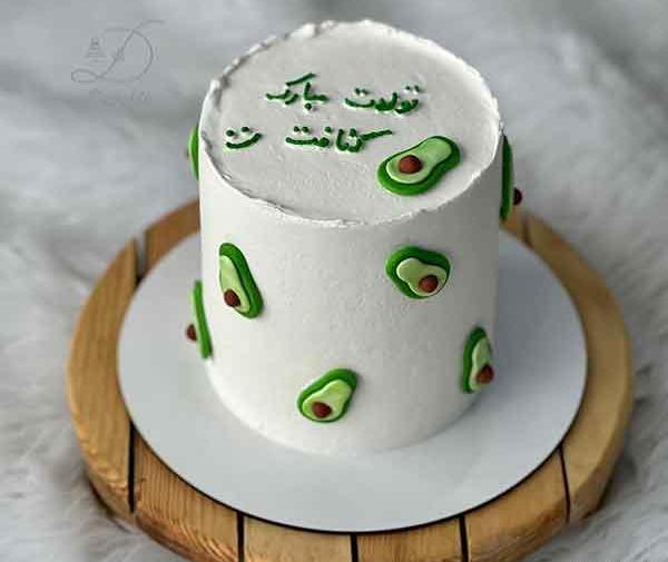 عکس مینی کیک تولد ساده و شیک