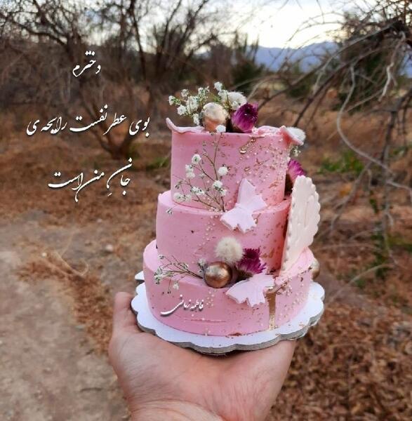 عکس مینی کیک تولد دخترانه