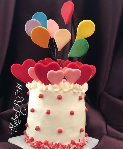 عکس مینی کیک تولد دخترانه