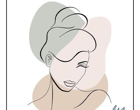 عکس مینیمال چهره پسر