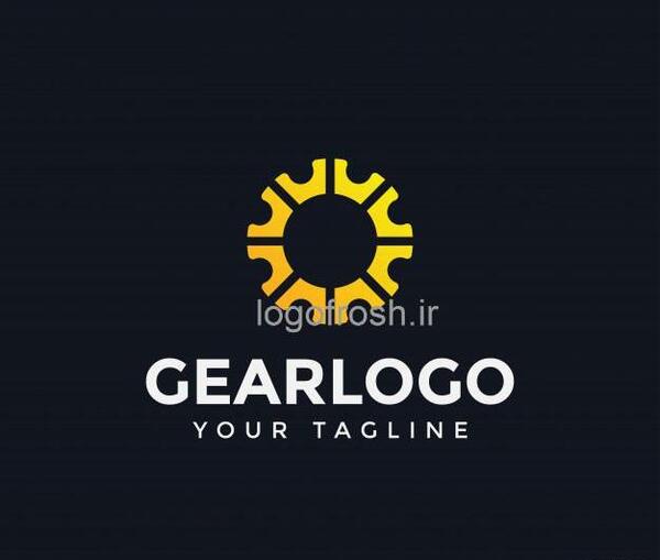 عکس لوگوی چرخ دنده صنعتی