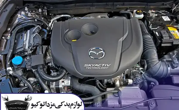 عکس داخل موتور مزدا 3