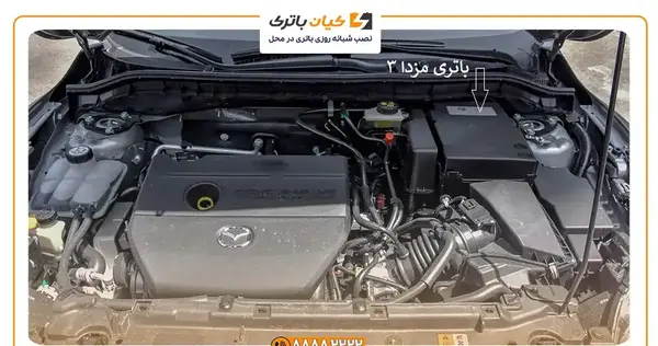 عکس موتور مزدا ۳