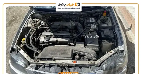 عکس داخل مزدا ۳۲۳