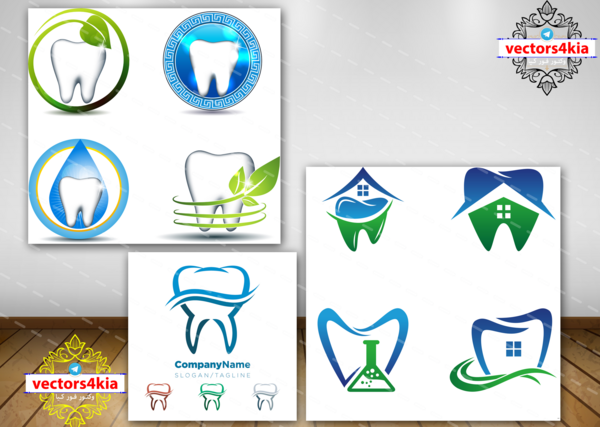 عکس طرح لوگوی دندانپزشکی