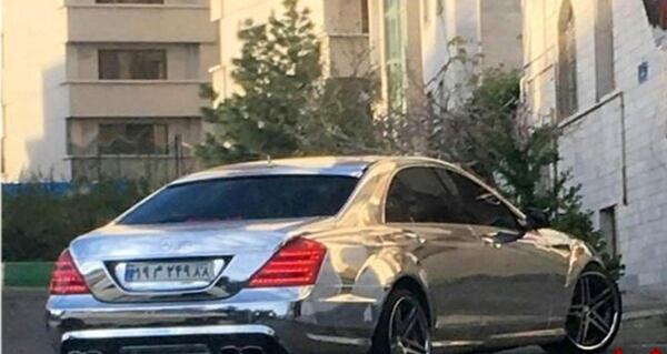 عکس مرسدس بنز در ایران