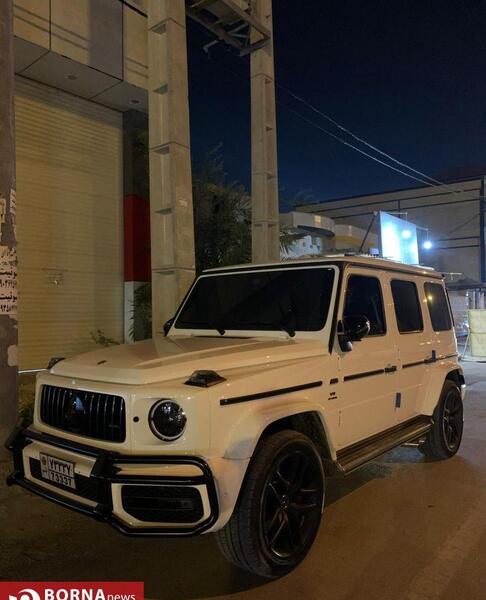 عکس داخل ماشین مرسدس بنز جی کلاس