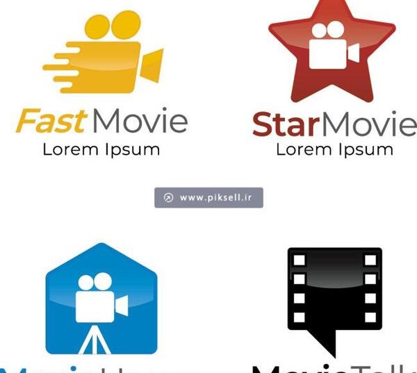 عکس لوگوی دوربین فیلمبرداری