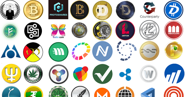 عکس لوگوی رمز ارزها