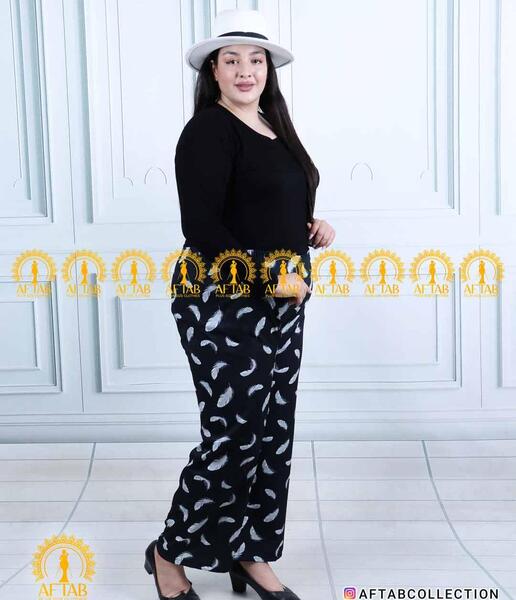 عکس شلوار مازراتی طرح دار