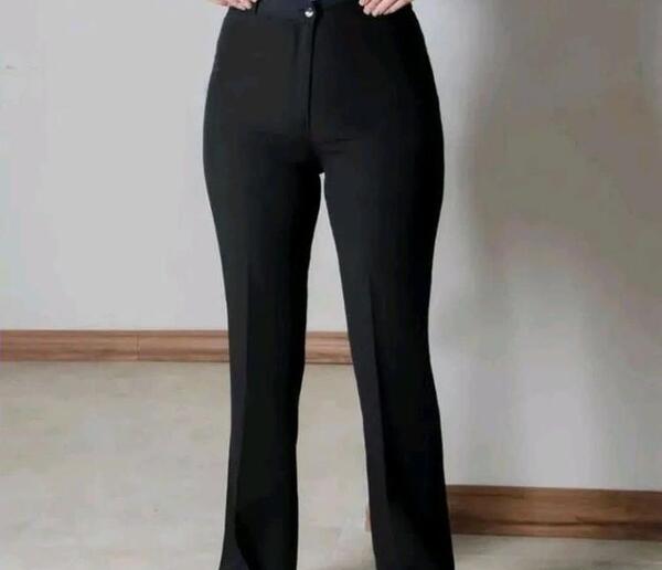 عکس شلوار مازراتی راسته مشکی