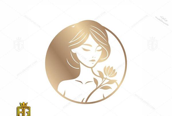 عکس لوگوی زیبایی پوست و مو