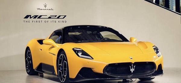 عکس مازراتی mc20
