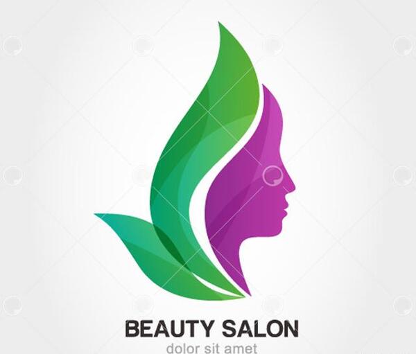 عکس وکتور لوگوی سالن زیبایی