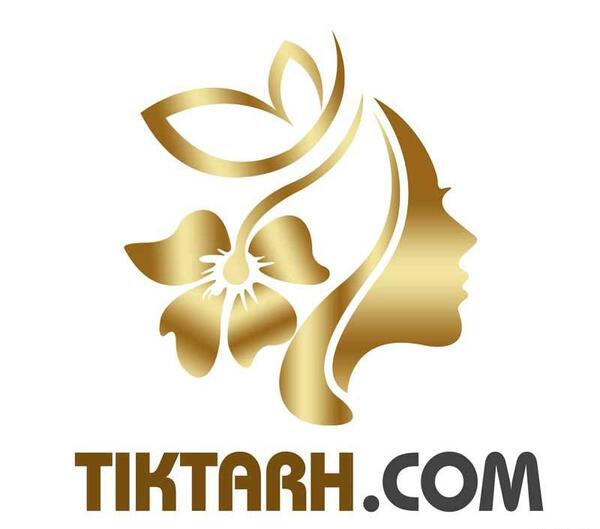 عکس لوگوی طلایی سالن زیبایی