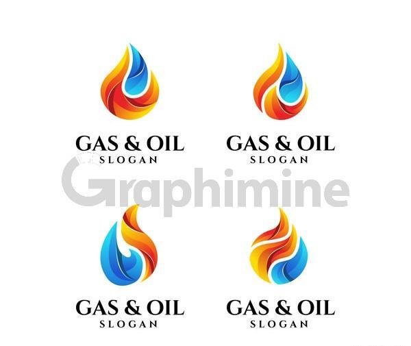 عکس لوگوی شرکت گاز png