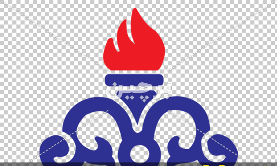 عکس لوگوی شرکت گاز png