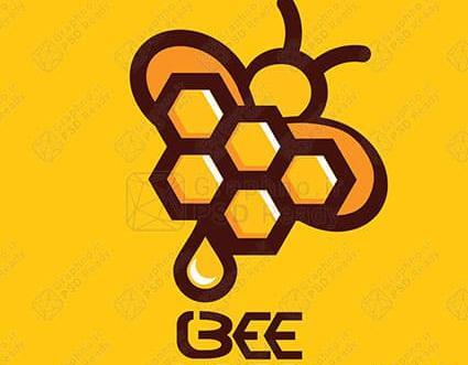 عکس طراحی لوگوی عسل