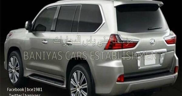 عکس از لکسوس ال ایکس 570