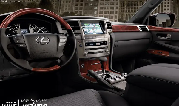 عکس داخل ماشین لکسوس lx570