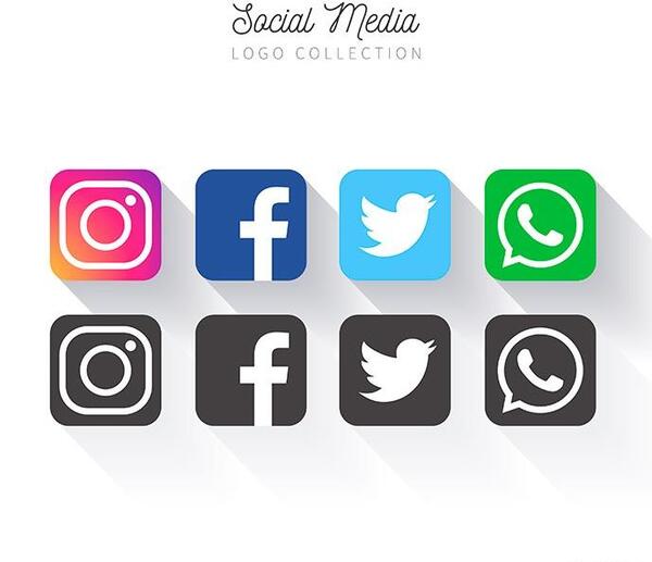 عکس دانلود لوگوی فیسبوک